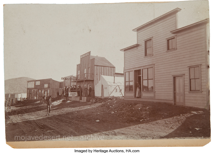 Broadway Street in Randsburg 1897